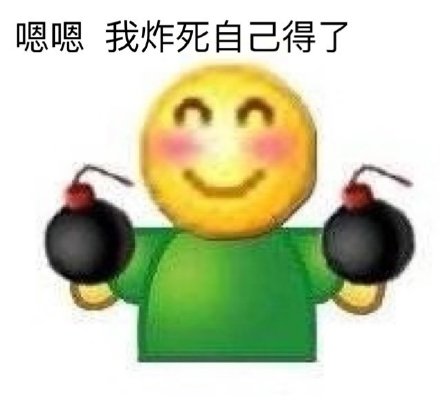 嗯嗯 我炸死自己得了