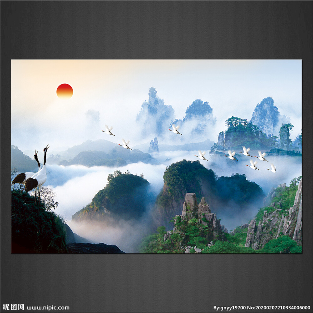 山水画 江山美