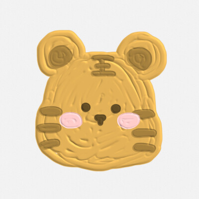 手绘头像|可爱涂鸦|油画风|动物头像 cr:@软绵绵猪