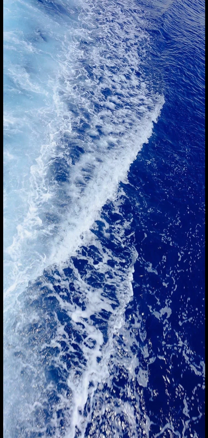 【手机壁纸】蓝色 大海 安静 唯美 清澈