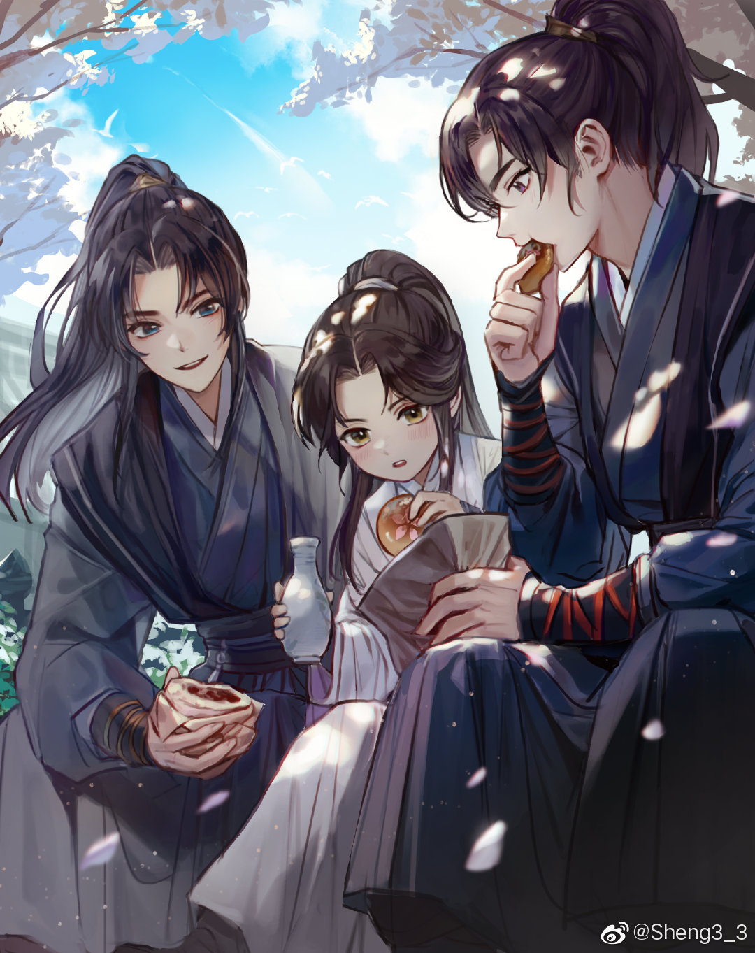 二哈和他的白猫师尊楚晚宁墨燃- 高清图片，堆糖，美图壁纸兴趣社区