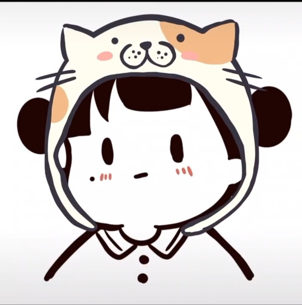 手绘头像|卡通插画 cr:@时七又瘦了p