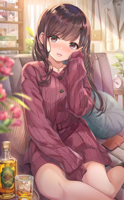 一个女孩子的动漫