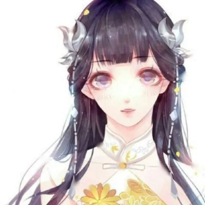 动漫闺蜜百合头像