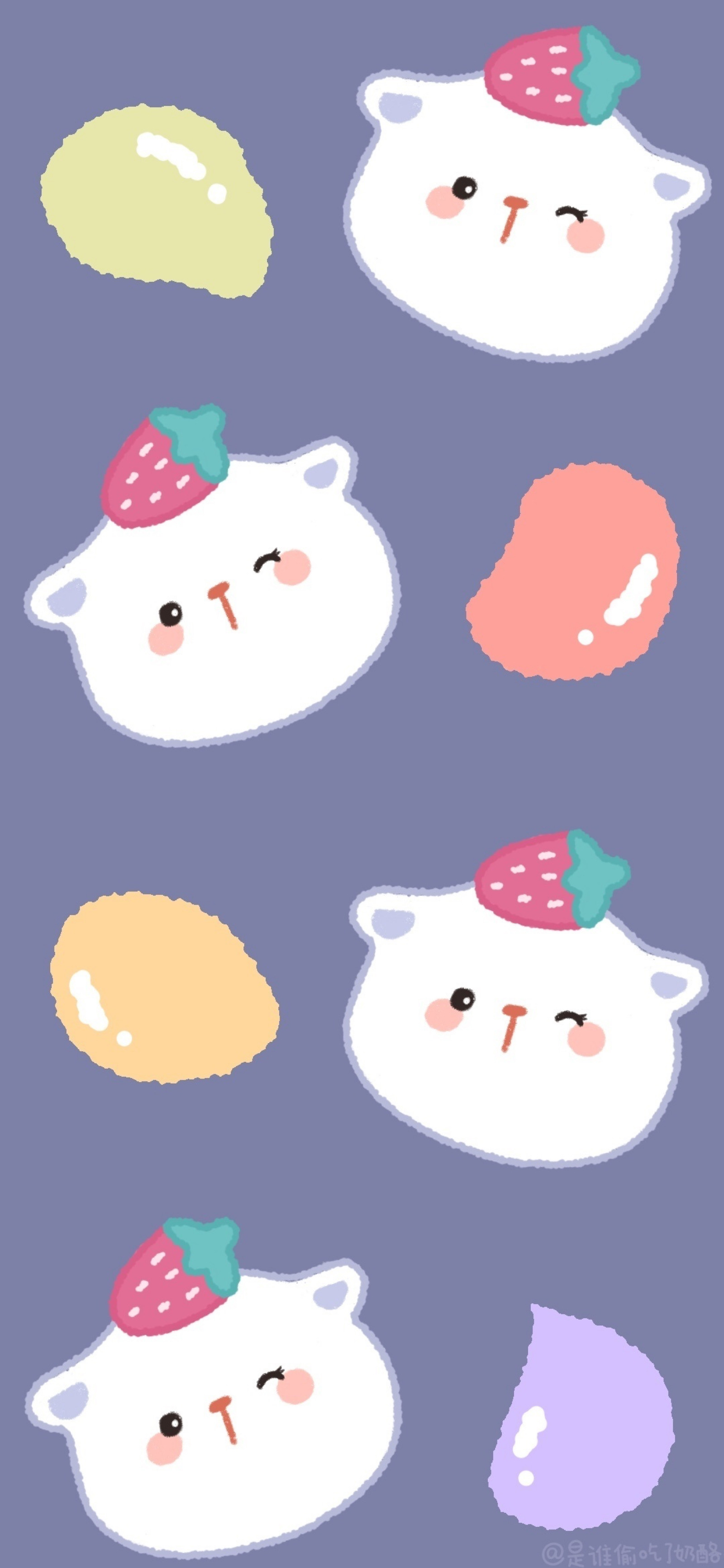 少女心壁纸 - cr:@是谁偷吃了奶酪
