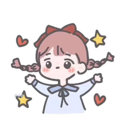 小女孩头像啊!快来领取!