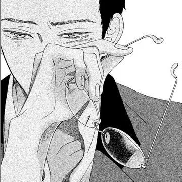 黑白动漫男生头像
