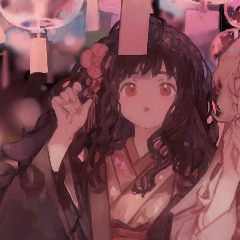 动漫头像 闺蜜头像图片源于微博id:seevan奢问 wx公众号:情侣头像原创