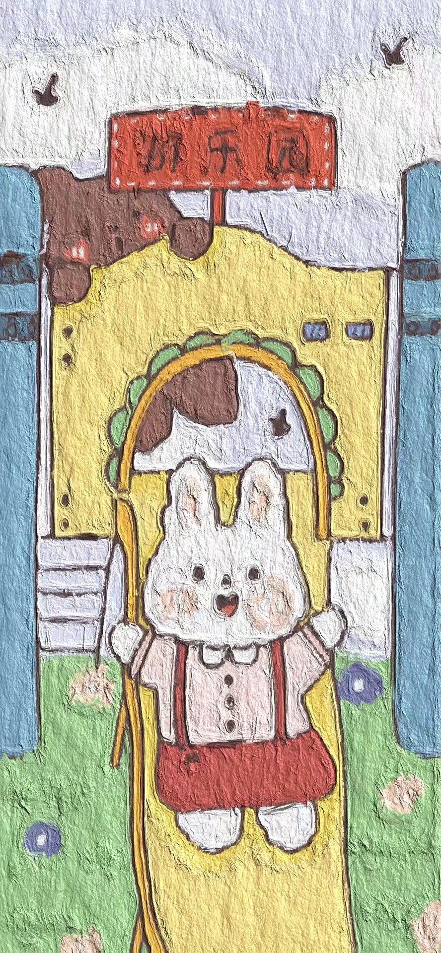 油画壁纸