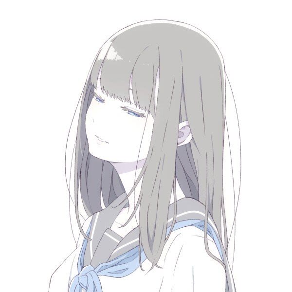 动漫女生头像 干净少女
