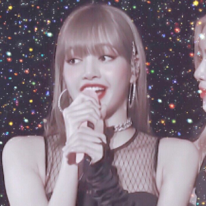 "blackpink in your area." lisa/rose