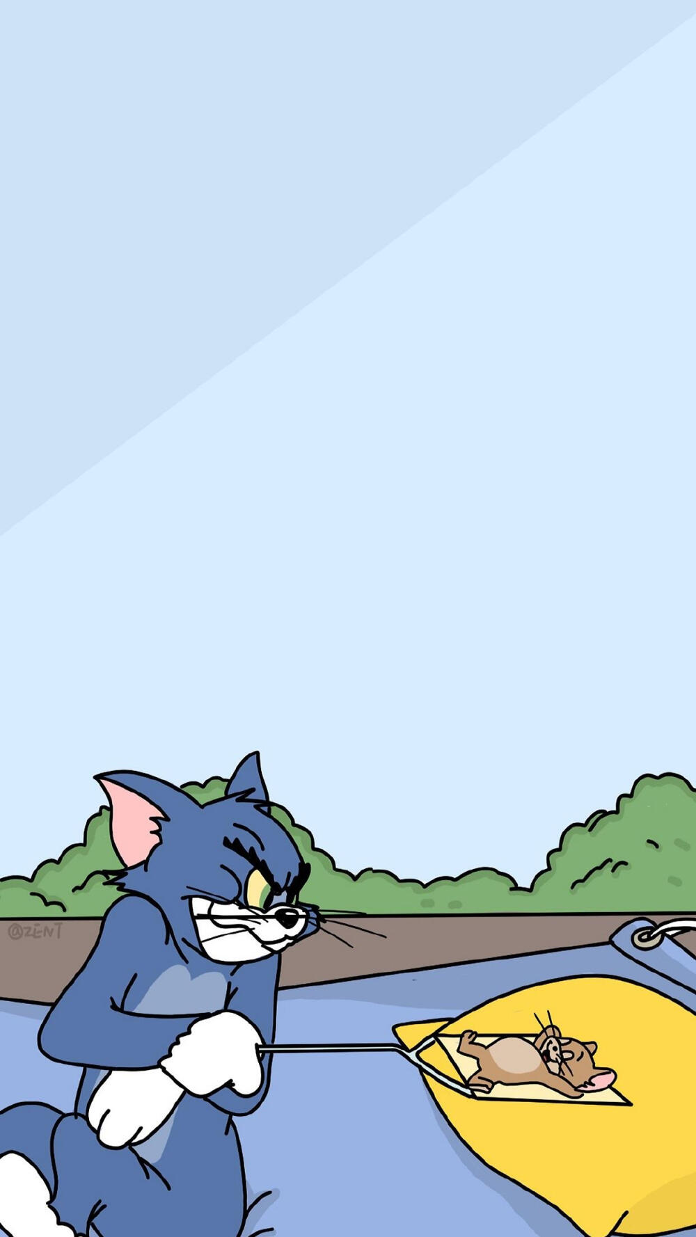 猫和老鼠系列壁纸 tom and jerry #卡通壁纸#高清#动漫#平铺#聊天背景