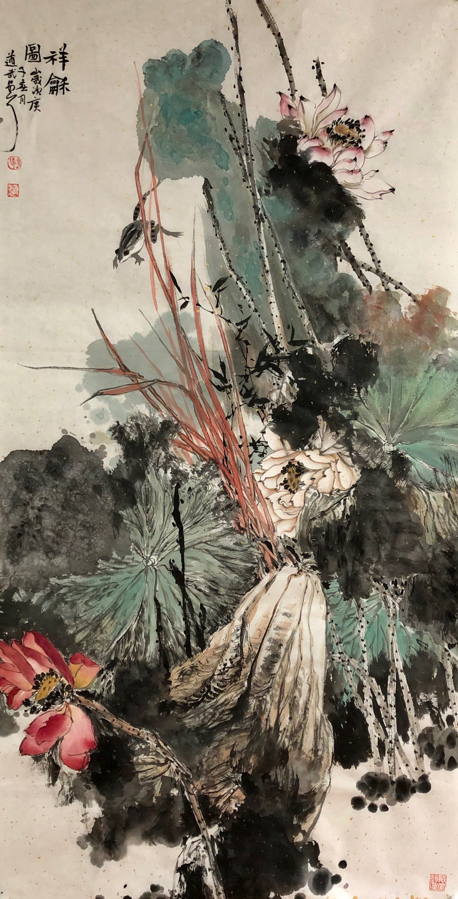 魏道武老师擅画花鸟,人物,尤以写意花鸟见长,经多年钻研与练习,逐步