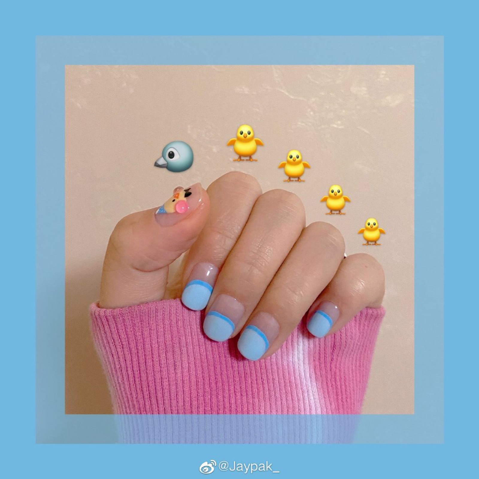 春天的美甲