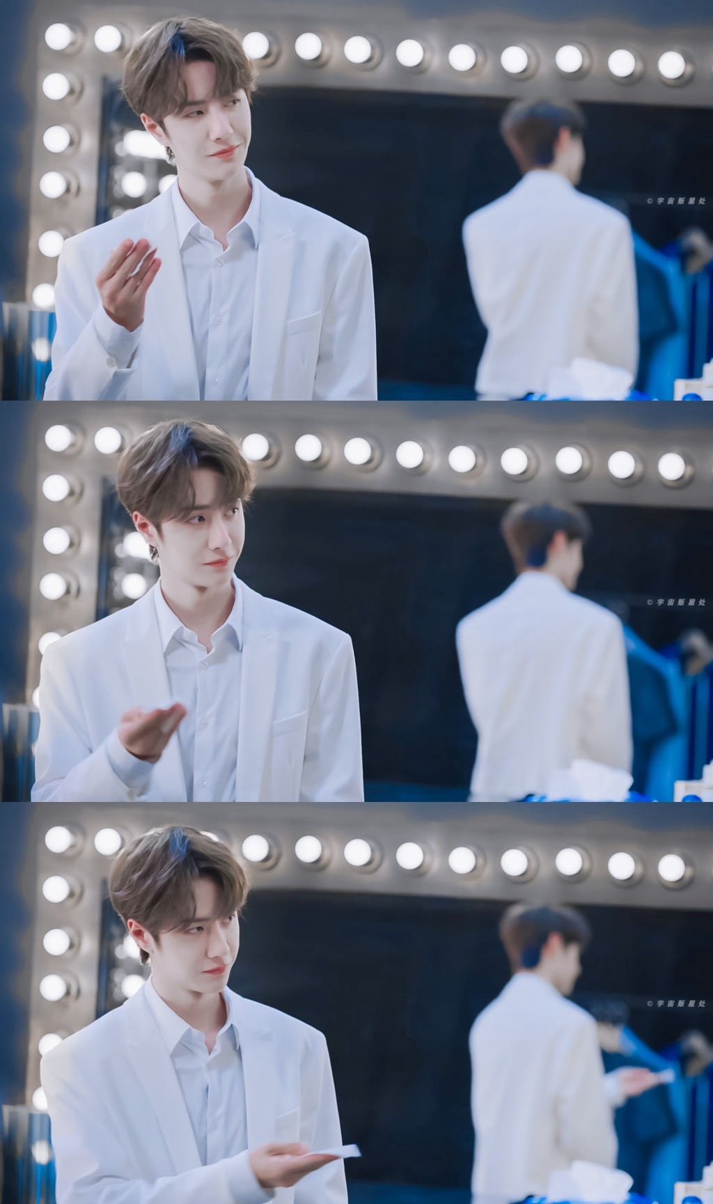 尤妮佳舒蔻宣传片 截修白色西装小王子 @uniq-王一博 cr:logo
