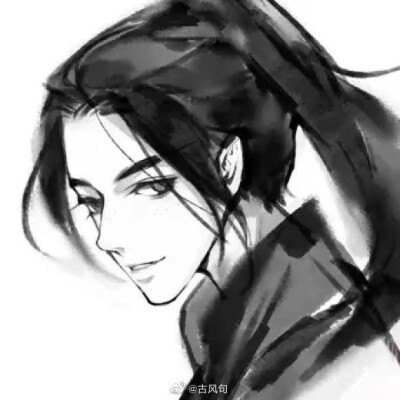 男生二次元古风头像