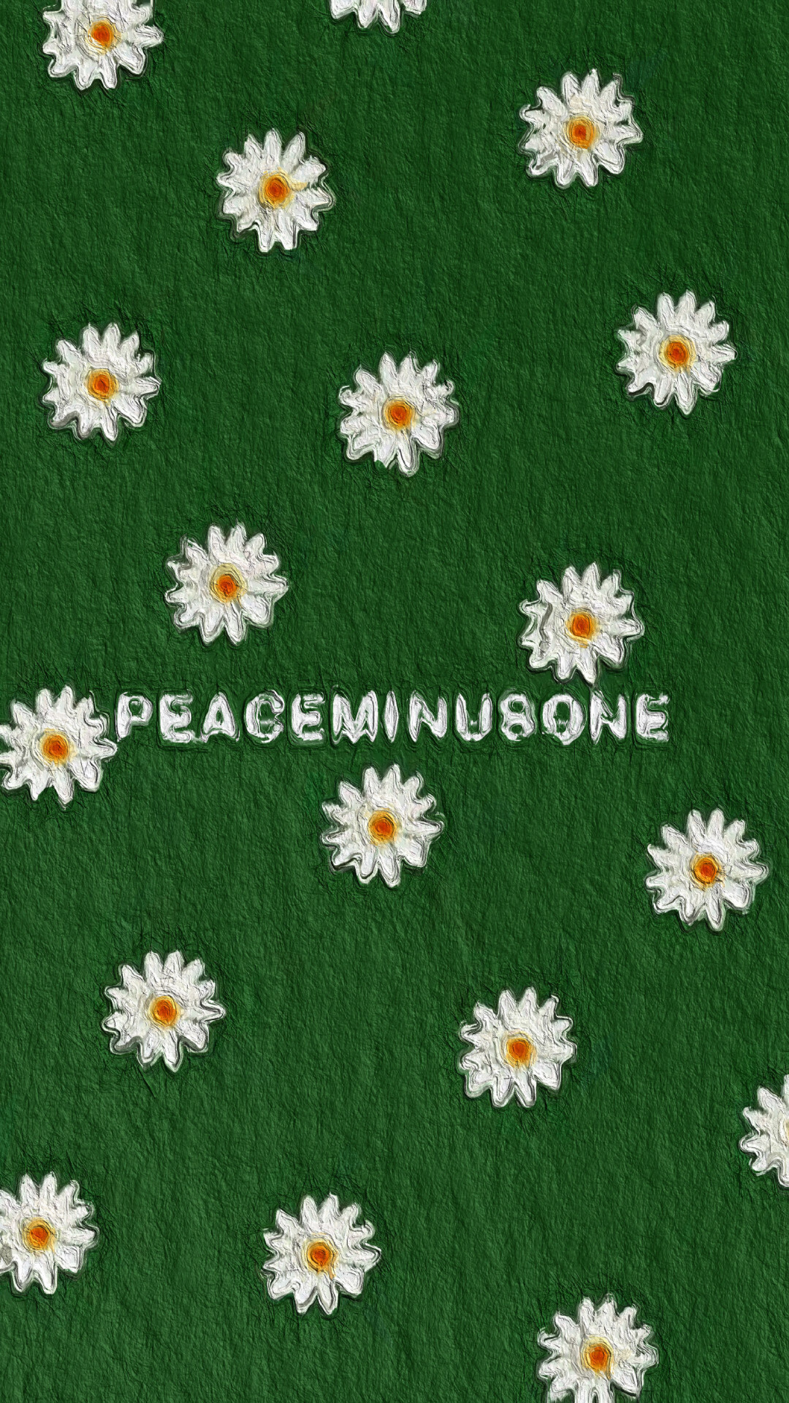 gd 雏菊 peaceminusone 油画壁纸