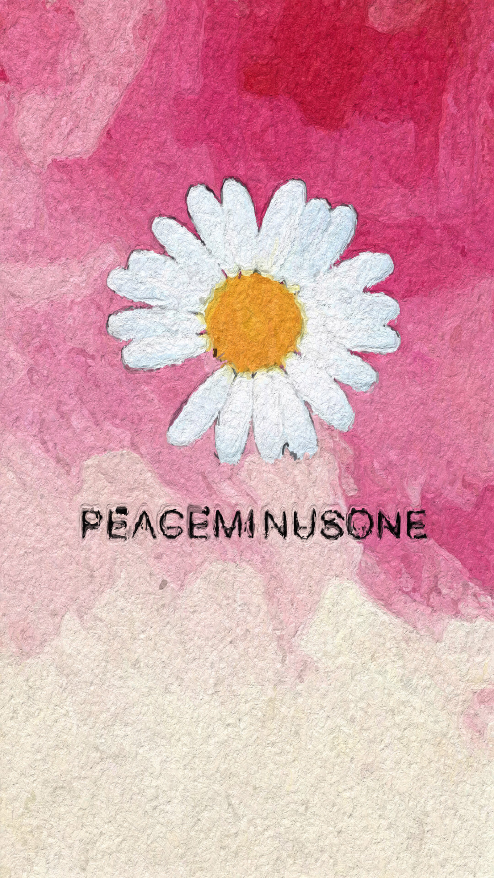 gd 雏菊 peaceminusone 油画壁纸