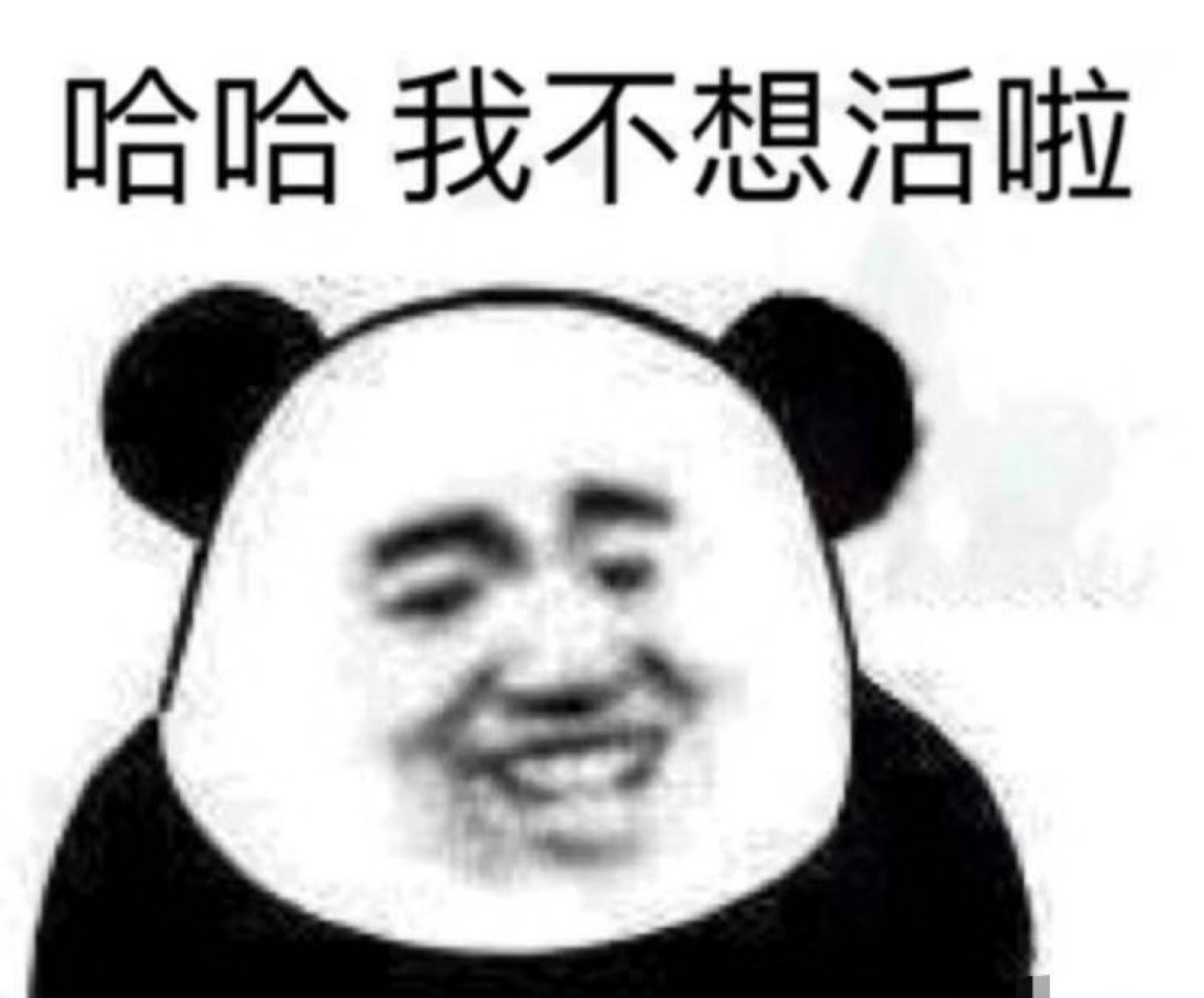 熊猫人表情包,手绘表情包.自留款.
