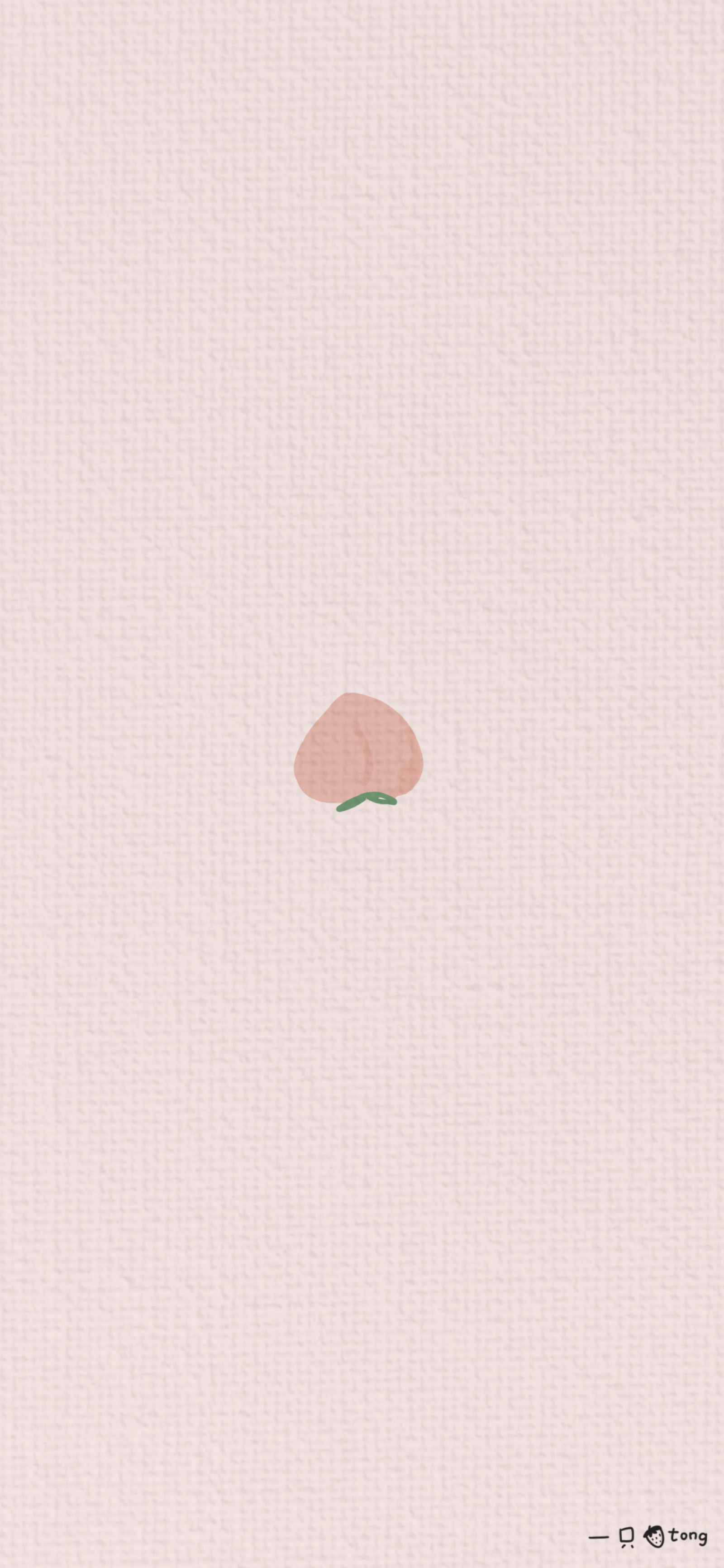 平铺壁纸 - 夏日水果 cr:一只草莓tong 渐变纯色/手绘壁纸/聊天背景