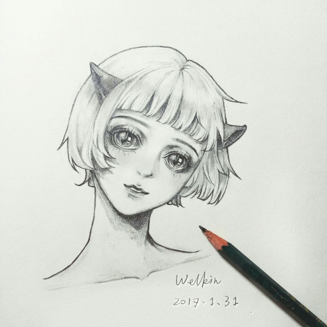 铅笔画 | guchunli