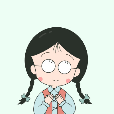 手绘头像 - cr:@一棵萝卜胡女生头像/闺蜜头像/可爱头像/萌少女/高清