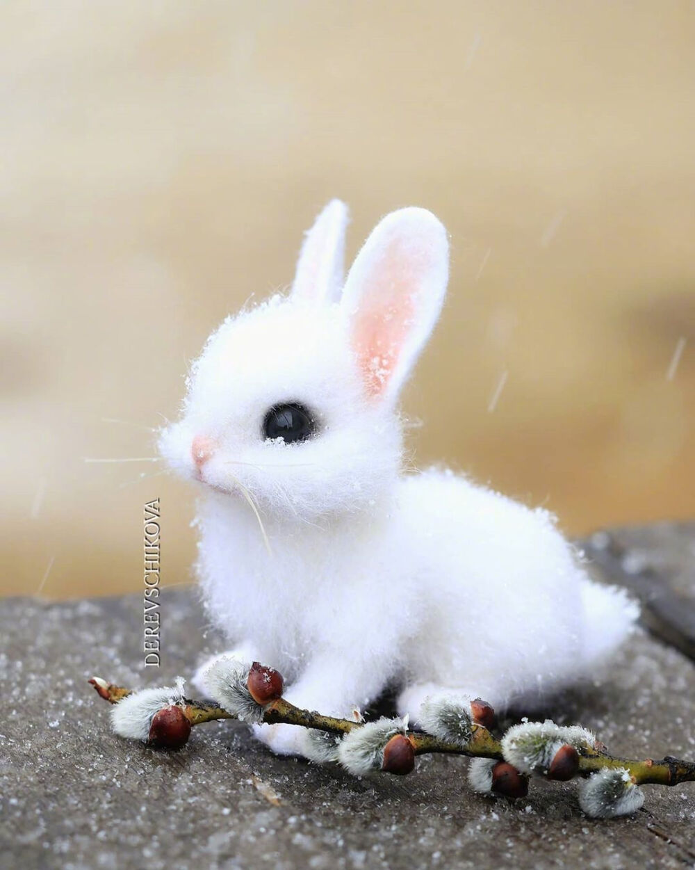 小兔子,白又白,两只耳朵竖起来. - 堆糖,美图壁纸兴趣