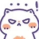 小蓝猫表情包第二弹 cr:草莓味二喵