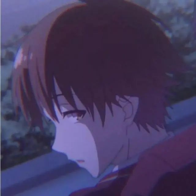 男生动漫头像//丧系日系酷男头