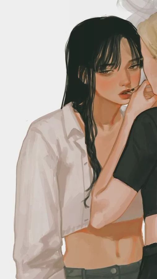 韩国插画师 .