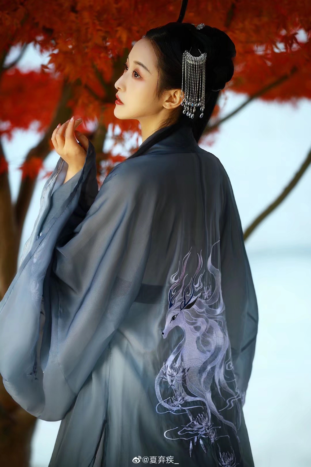 古风美女,高清壁纸,头像