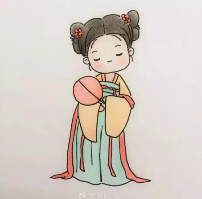 古风可爱@爱画画的橙子