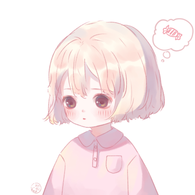 女孩子,可爱呆萌