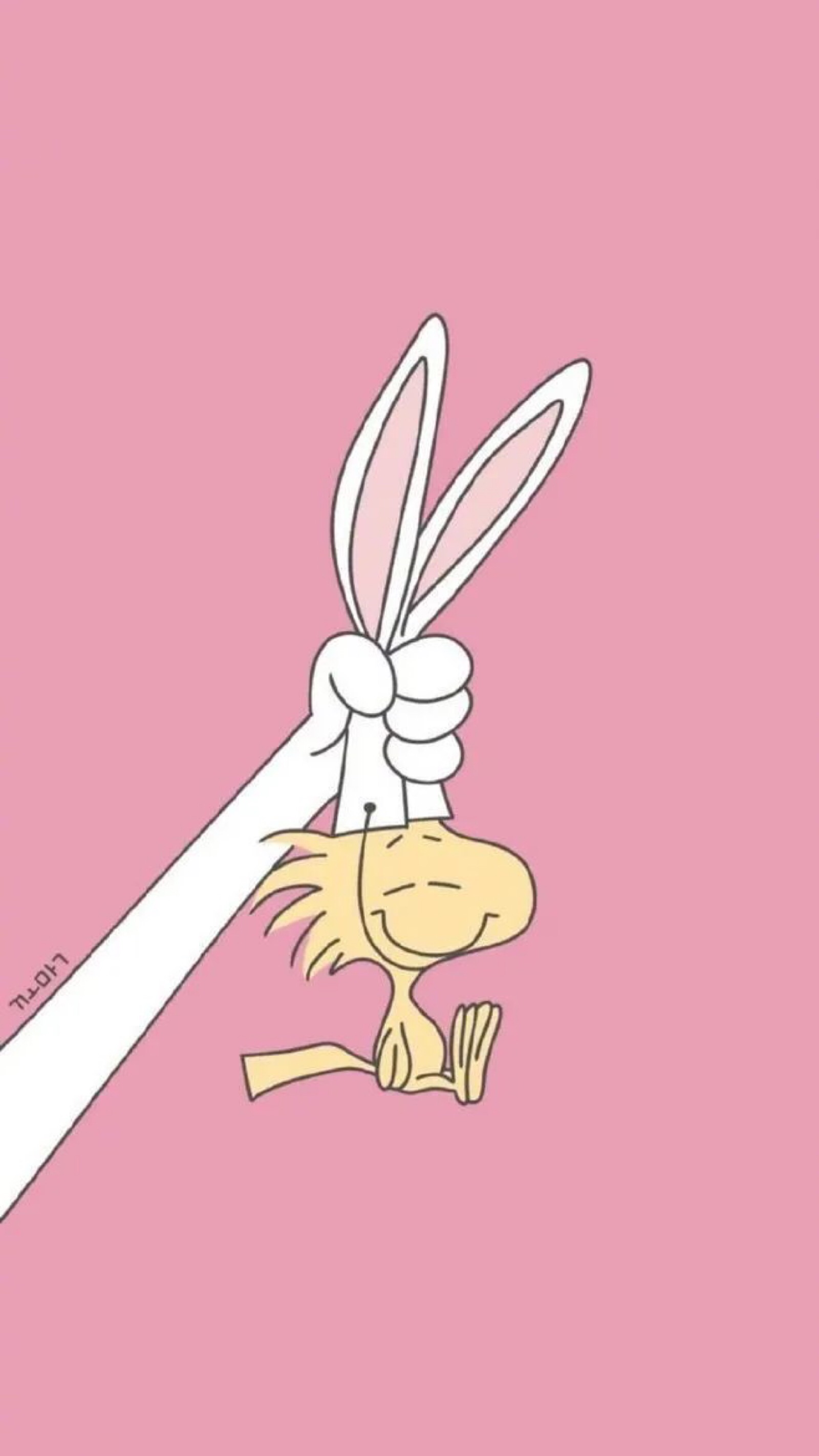 snoopy粉色系壁纸头像