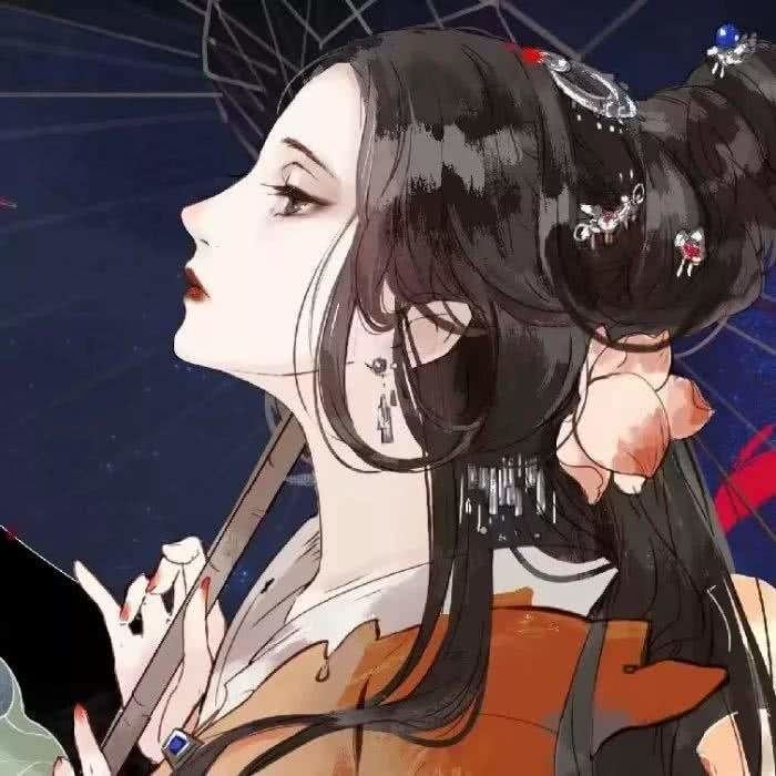 唯美古风女生头像