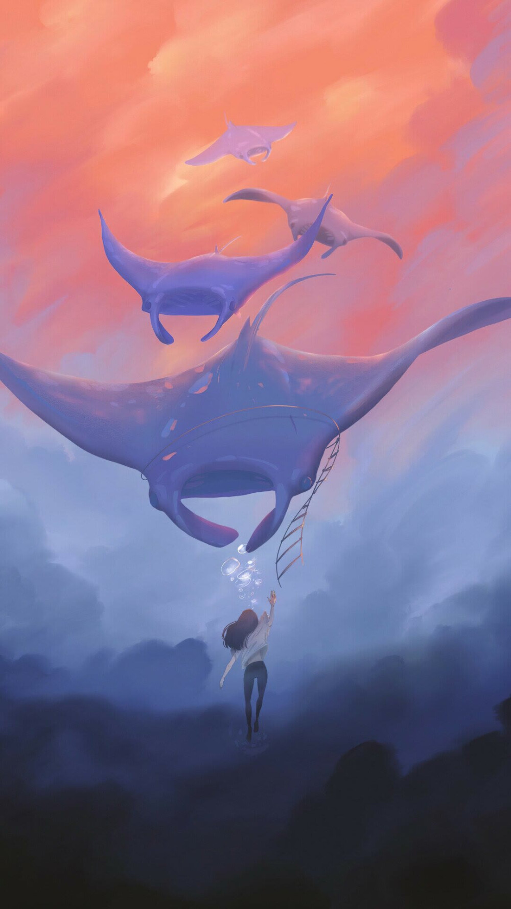动漫/风景天空/星空/夏日黄昏