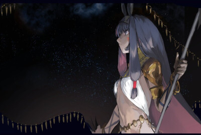 fgo 尼托克丽丝画师 よる60(twi@yukiyuki_mnw)