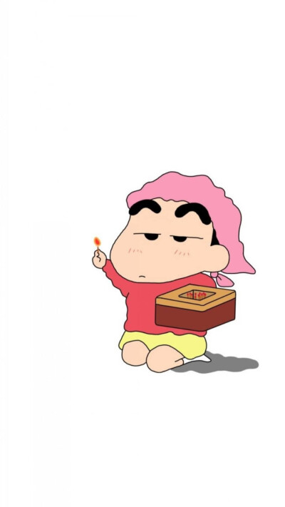 蜡笔小新壁纸图源: ins@ shinchan.fans.