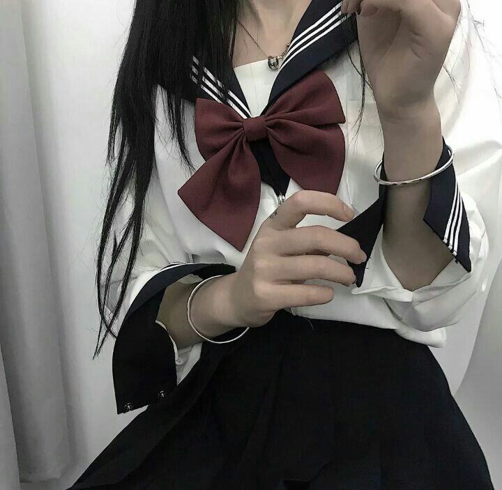 优质小众女头女生头像 jk制服