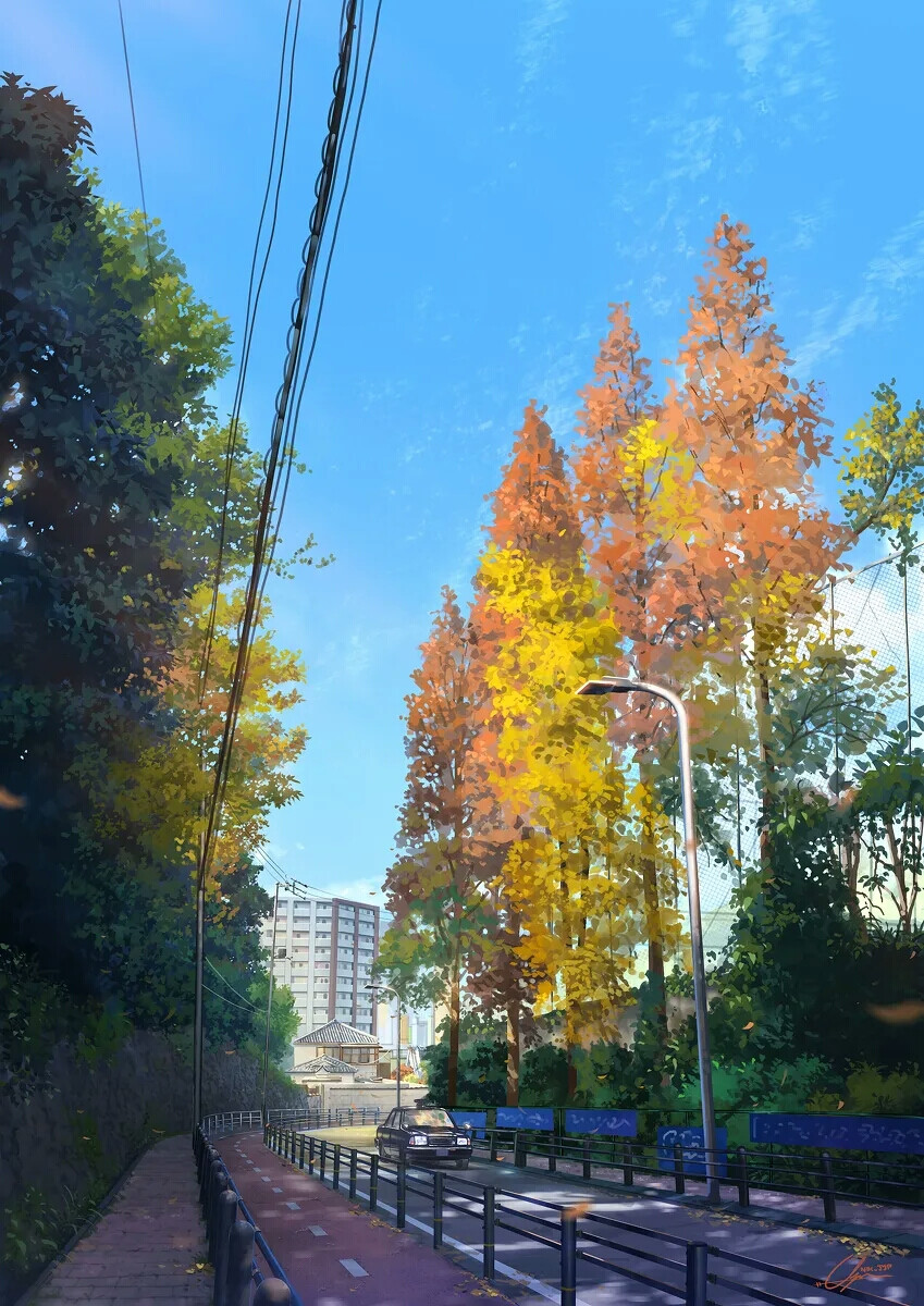动漫风景区