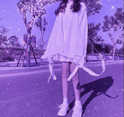 女生头像带滤镜