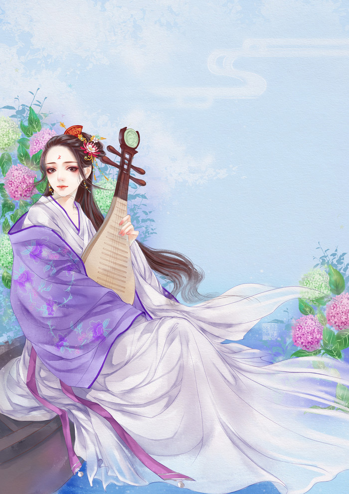 千呼万唤始出来,犹抱琵琶半遮面〔 古风美人 〕 [/cp]