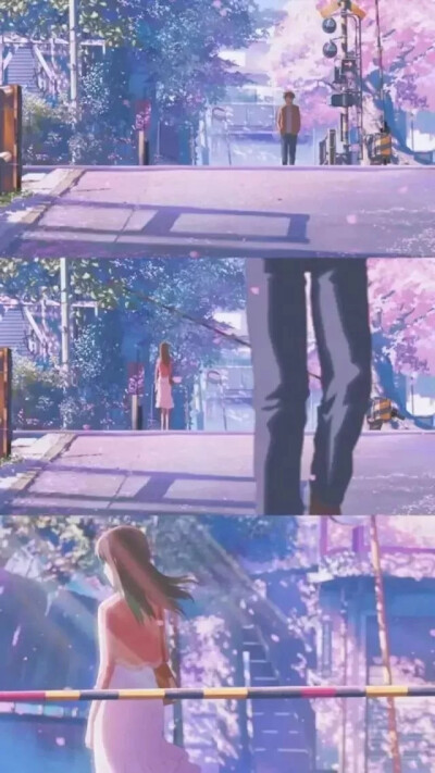 动漫壁纸三宫格花城