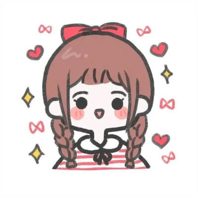 简笔画团头