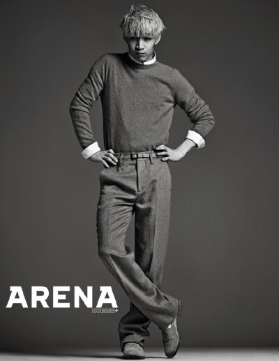 来自@superjunior 杂志《arena homme 》 henry