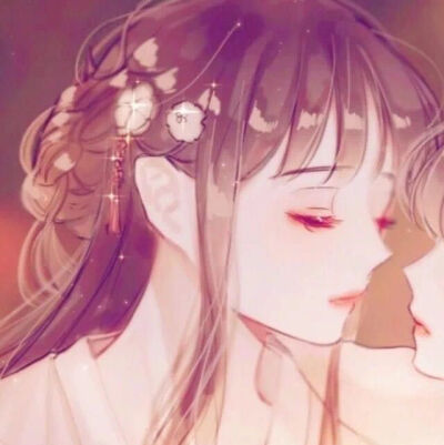 双人闺蜜头像,,,有点梦幻(▽")