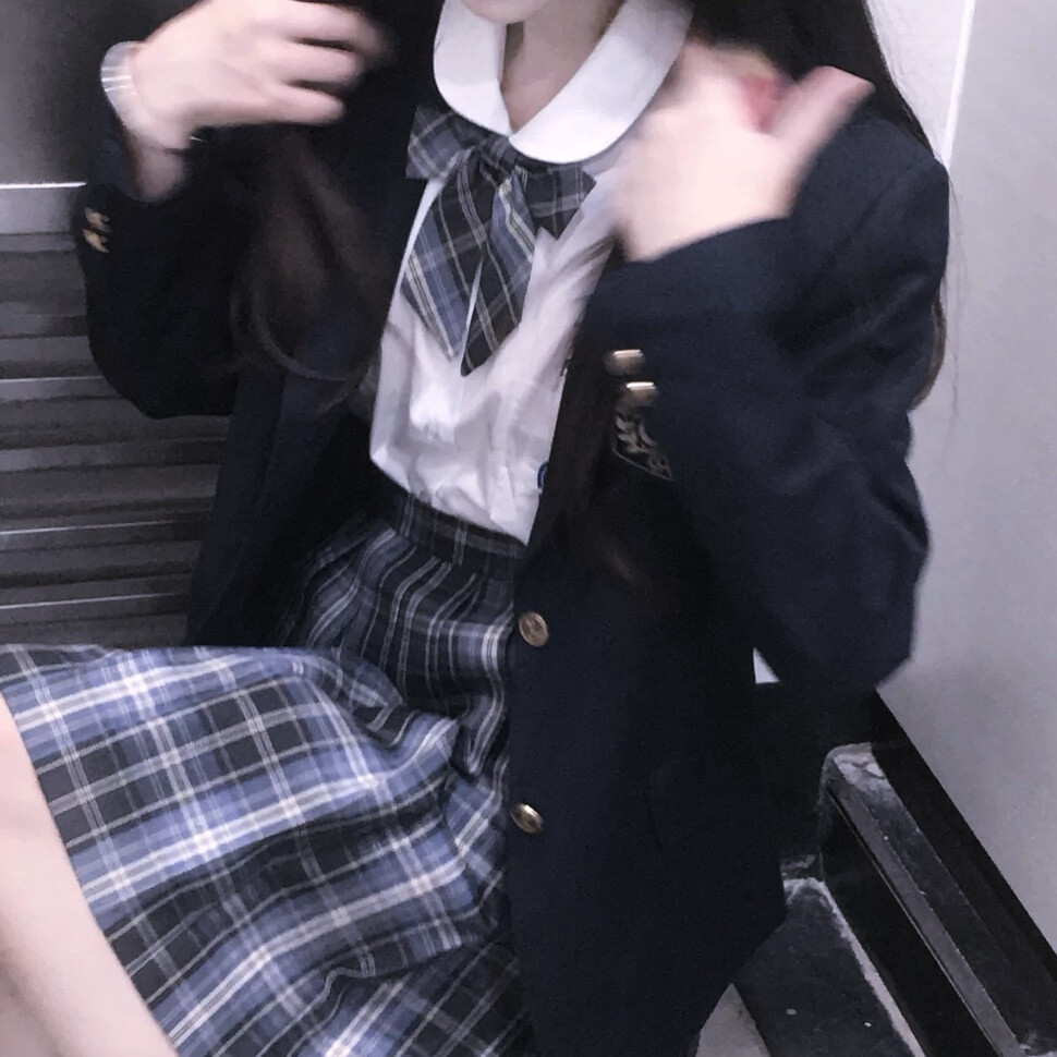 jk制服女生头像