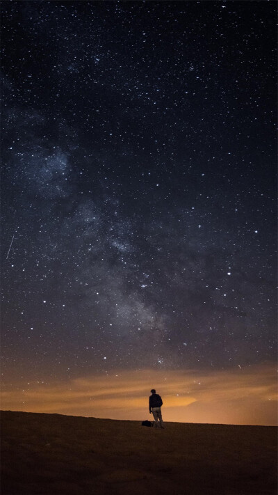 唯美星空夜景图片手机壁纸