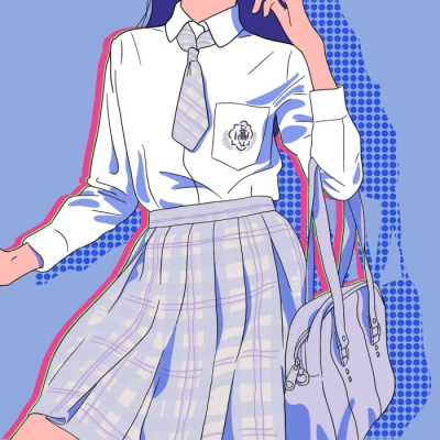 jk制服 动漫头像