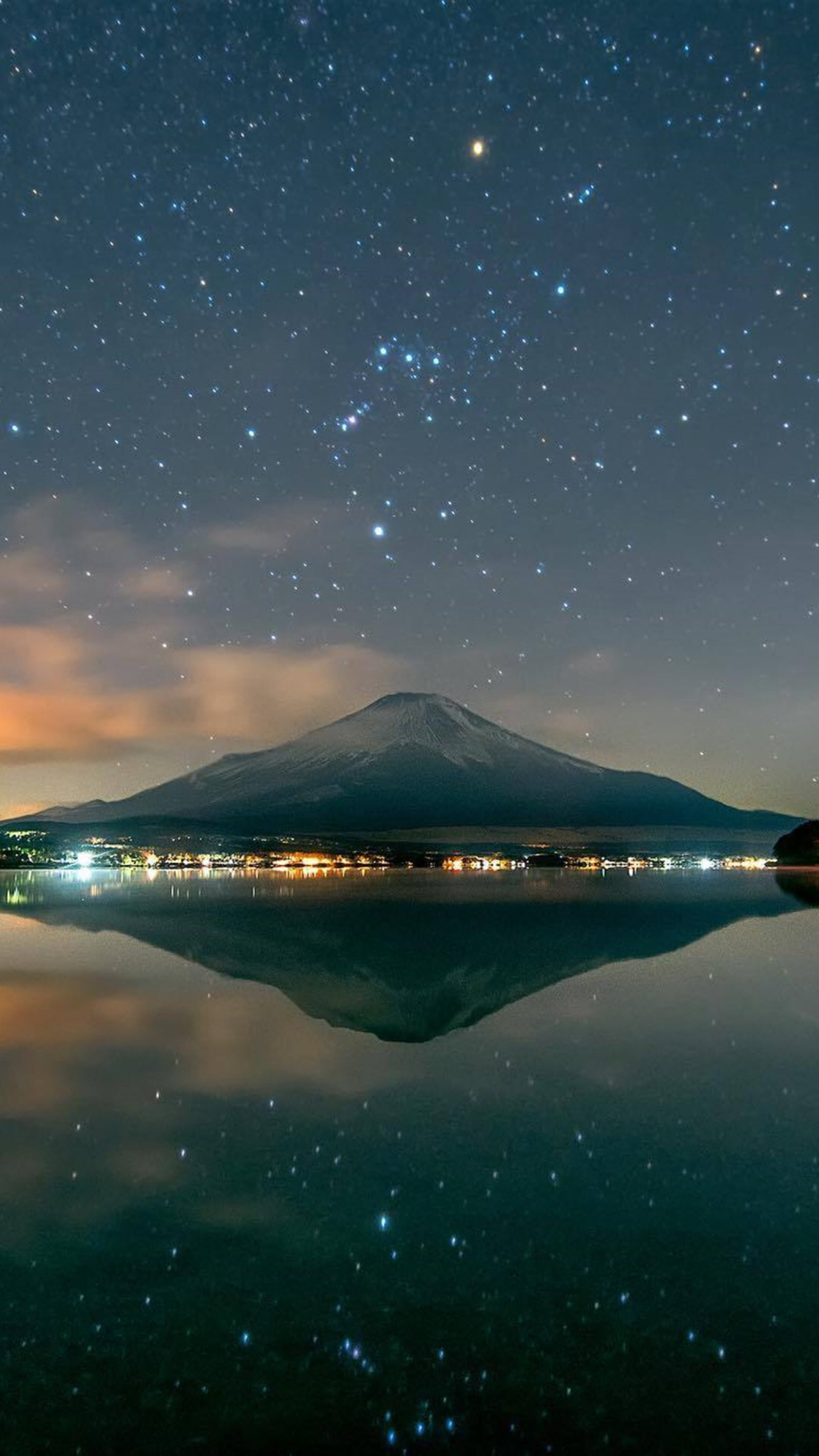 富士山 Cr 未知风景壁纸 湖光山色 夜 堆糖 美图壁纸兴趣社区